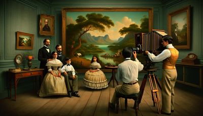 inagining the 19th century - the family portrait