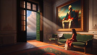 looking   out to the sea