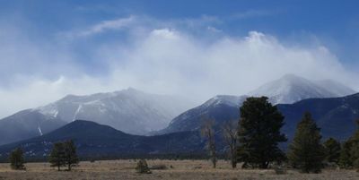 Snow Coming to Mt. White