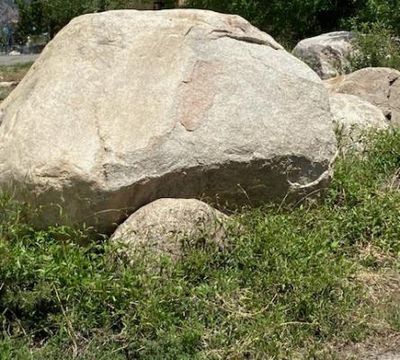 Rocks Outside the Post Office
