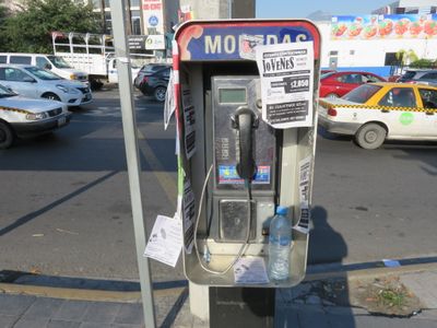 Monterrey public telephone