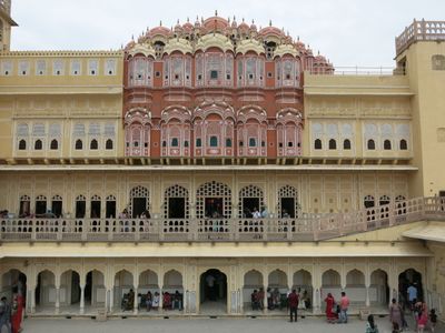Jaipur inside Hawa Mahal