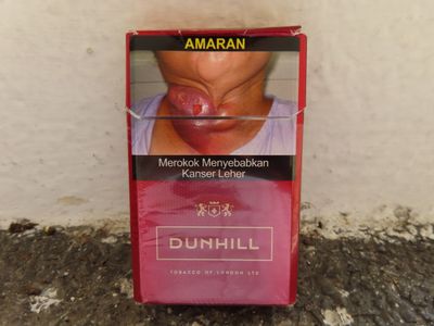 Malaysia cigarette pack