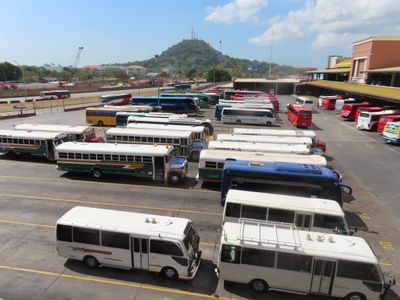 Panama City Albrook bus station