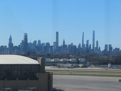 New York City viewed from Terminal B LaGuardia Airport