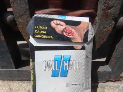 cigarette pack Mexico