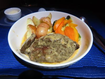 United Airlines business class Los Angeles to Melbourne