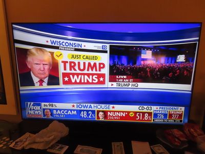 USA television on election night