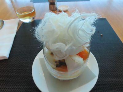 Qantas first lounge Melbourne