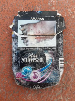 cigarette pack Malaysia front
