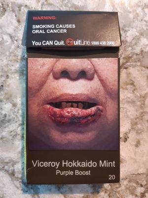 cigarette pack Singapore