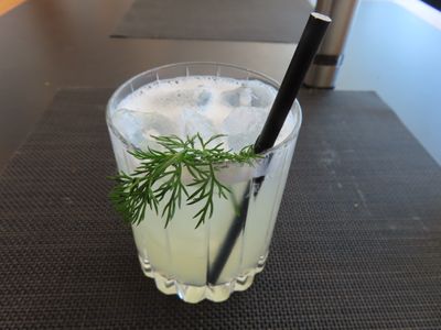 Jet Setter cocktail Qantas first lounge Sydney