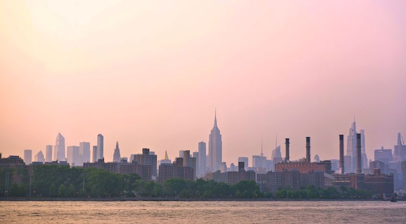 Hudson Cruise at sunset