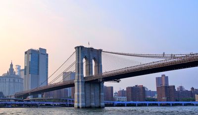 Hudson River Cruise Under Brooklyn bridge 