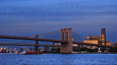 Brooklyn Bridge at Dusk