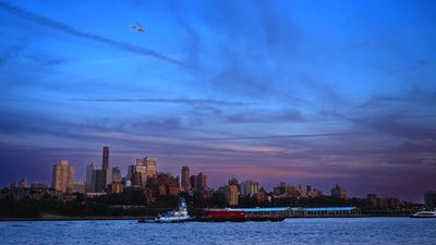 View From Pier 16 At Dusk