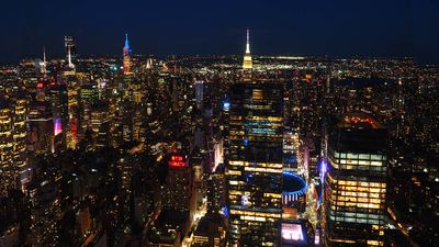New York City Lights from the Edge