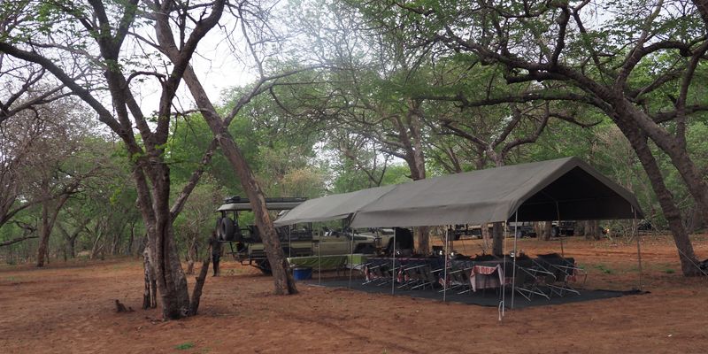 Our camp at Savuti