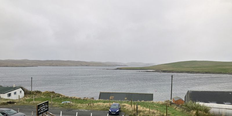 Hillswick from Magnus Bay Hotel