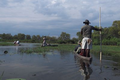 Makoro trip on the Khwai River