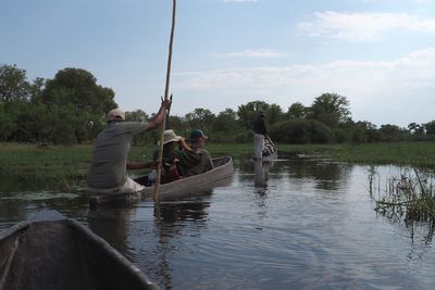 Makoro trip on the Khwai River