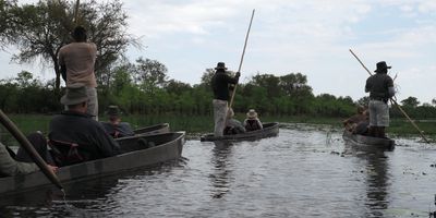 Makoro trip on the Khwai River