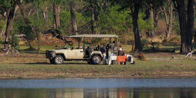 Sundowner for the guests