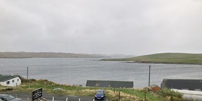 Hillswick from Magnus Bay Hotel