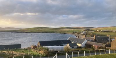 Hillswick from Magnus Bay Hotel