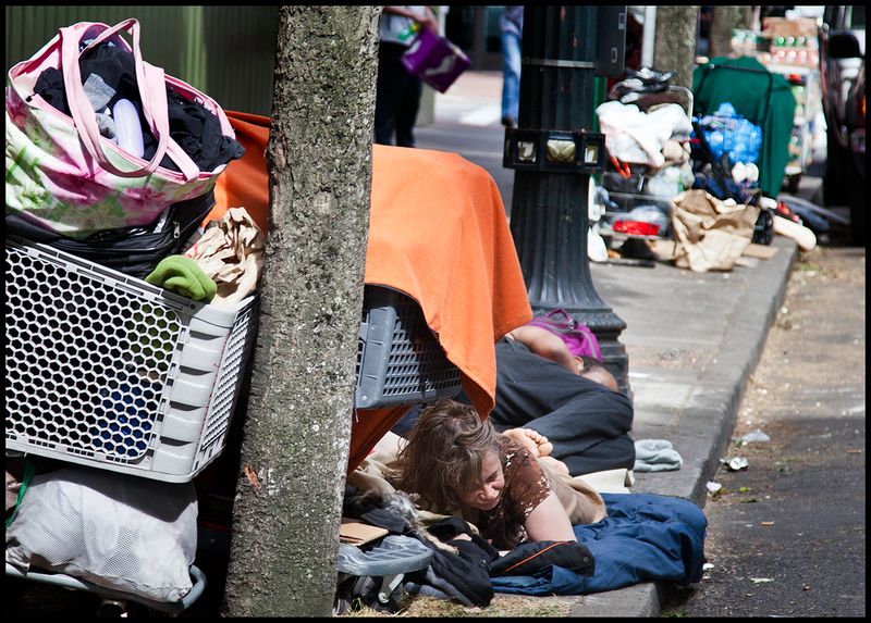 Homeless in Portland, OR 