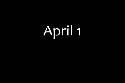 April 1