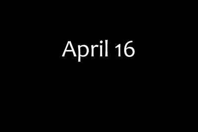 April 16