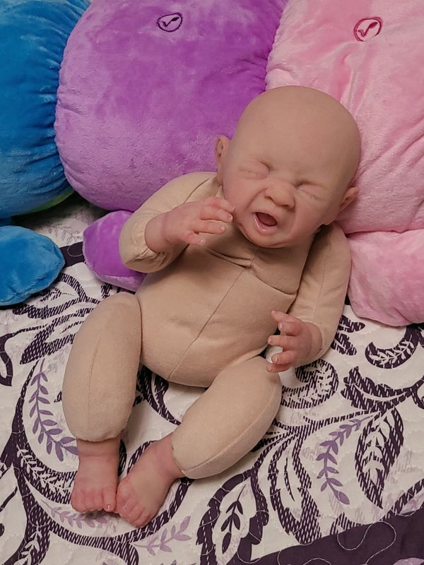 Partial Silicone (head, 1/4 arms and 1/4 legs) Sleepy Gina