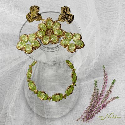 Ancolie Set with Presa Linda Bracelet