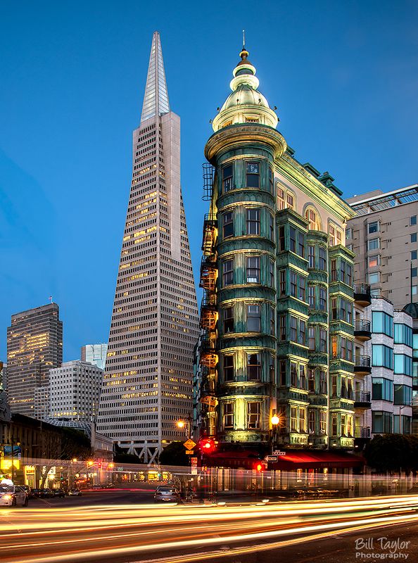 1972 Transamerica / 1906 Sentinel Building