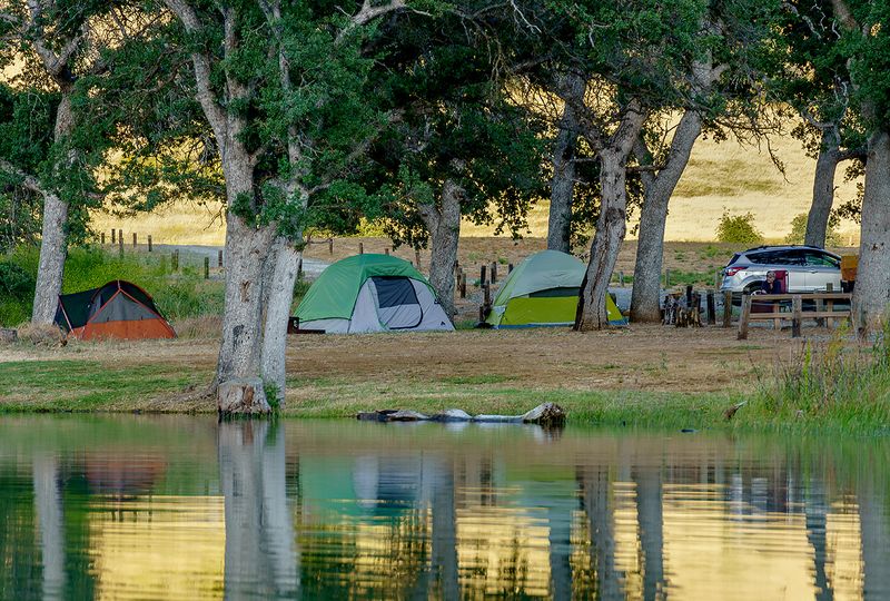 Camping at Stony Gorge Reservoir