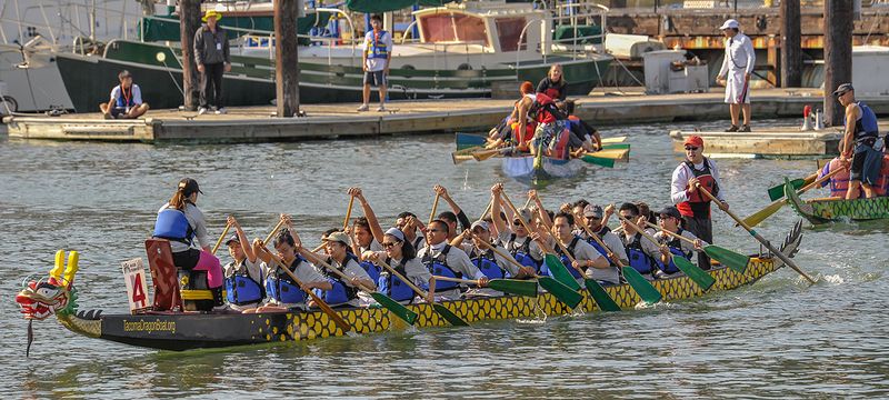 Dragon Boat Festival at Tresure Island