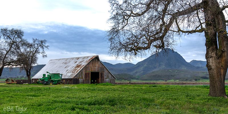 Barns and Abandoned Buildings Of California