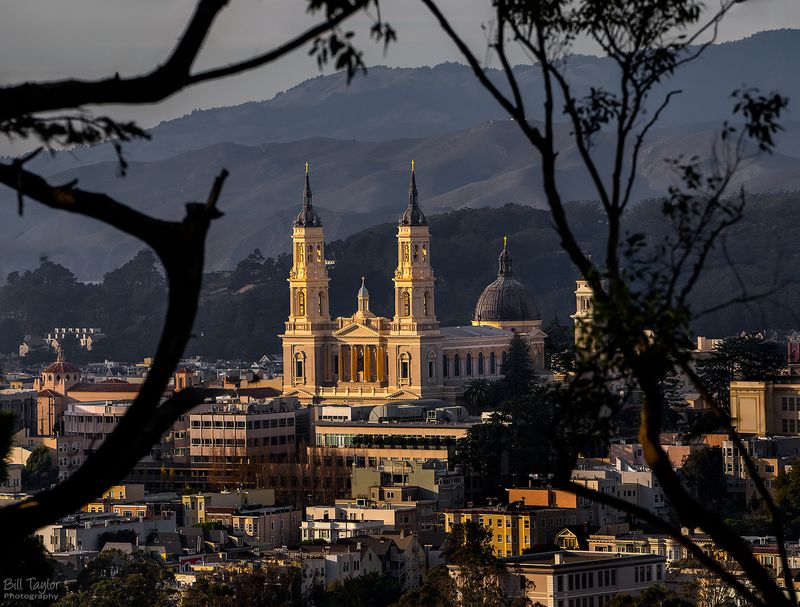 St. Ignatius Church seen from Buena Vista Park