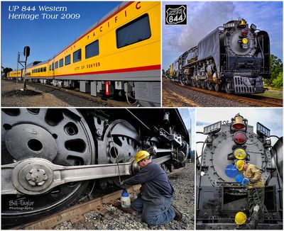 🚂 Union Pacific Steam Locomotive 844 🚆