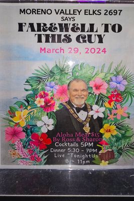 240329 Aloha farewell party at the Elks for Kenny our departing Exalted Ruler.