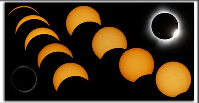 TOTAL SOLAR ECLIPSE - April 8th 2024 - Qubec/Canada  /  clipse solaire totale - 8 Avril 2024 - St-Georges de Beauce           