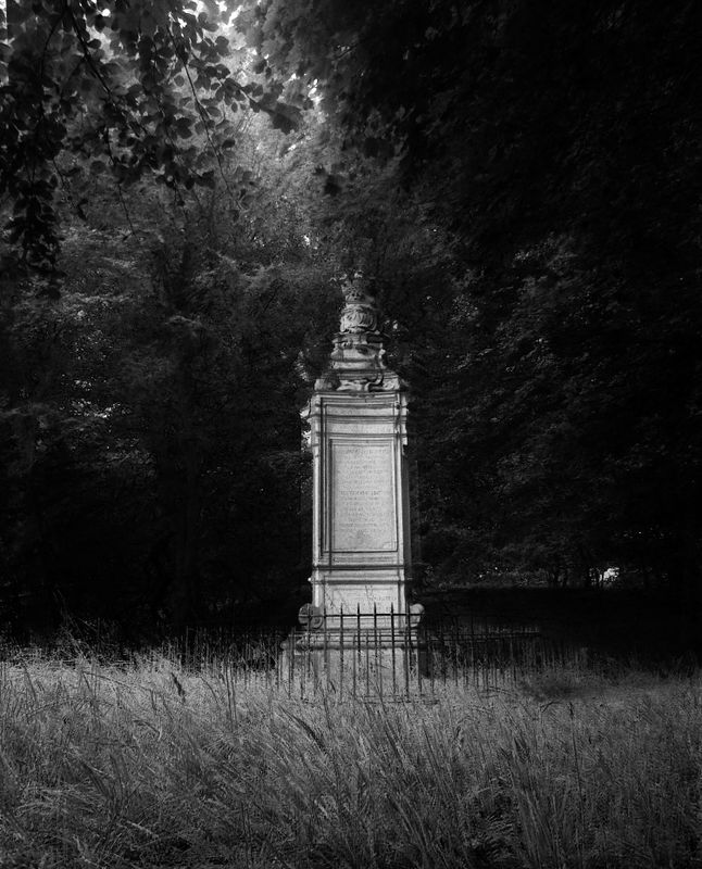 Sand Drift Monument, 1738, Tibirke, Tisvilde, Denmark