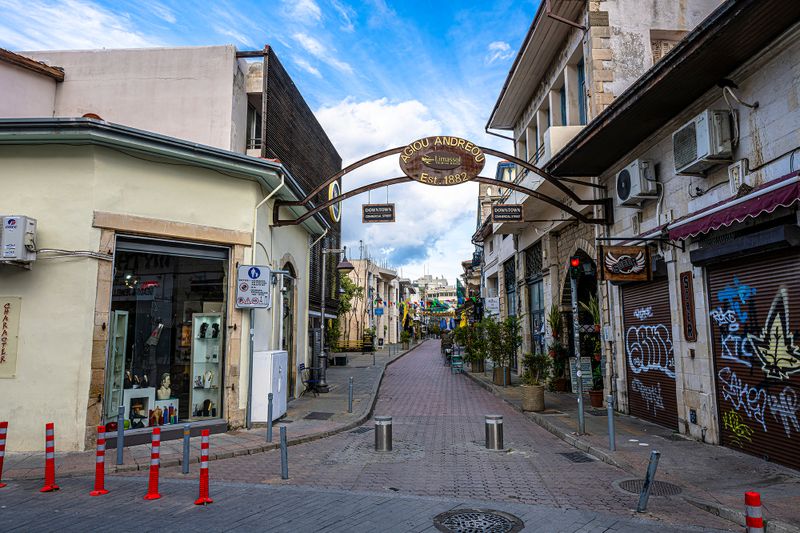 Limassol street scene.