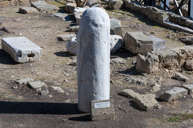 Chrysopolitissa St Pauls Pillar in Paphos