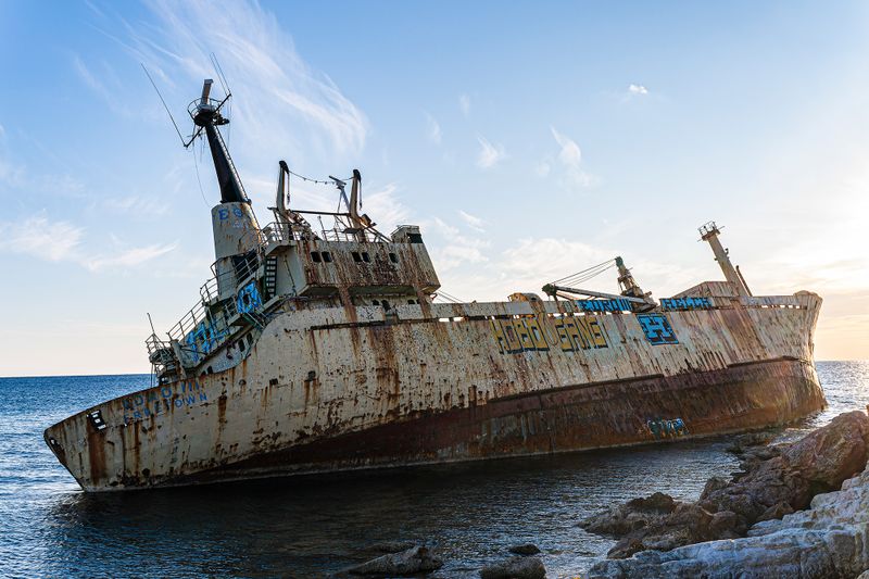 Coral Bay shipwreck.