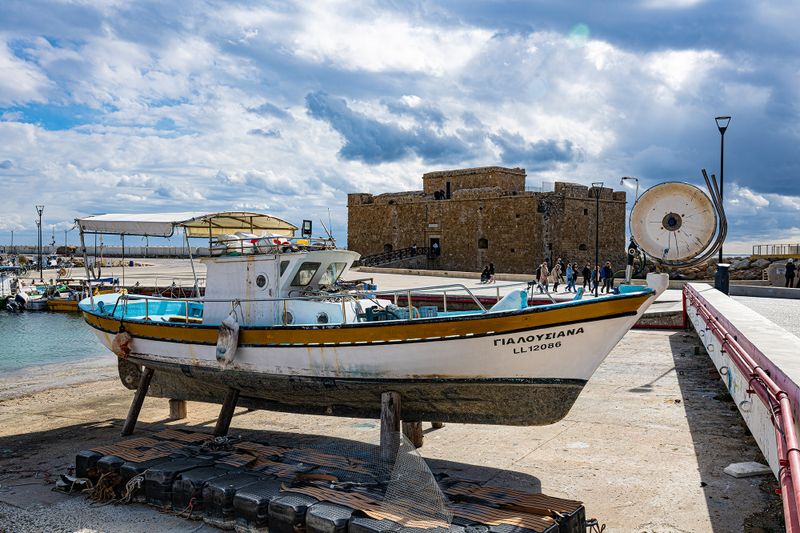 Paphos Harbour.