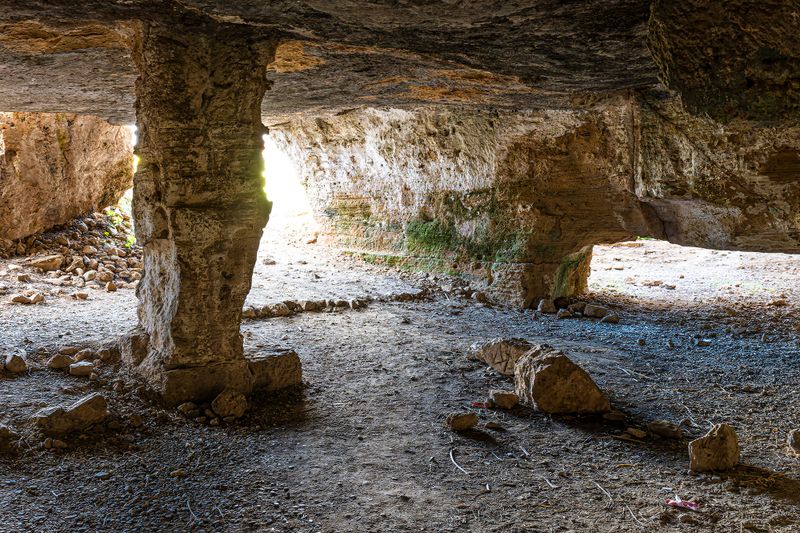 Paphos Catacombs.
