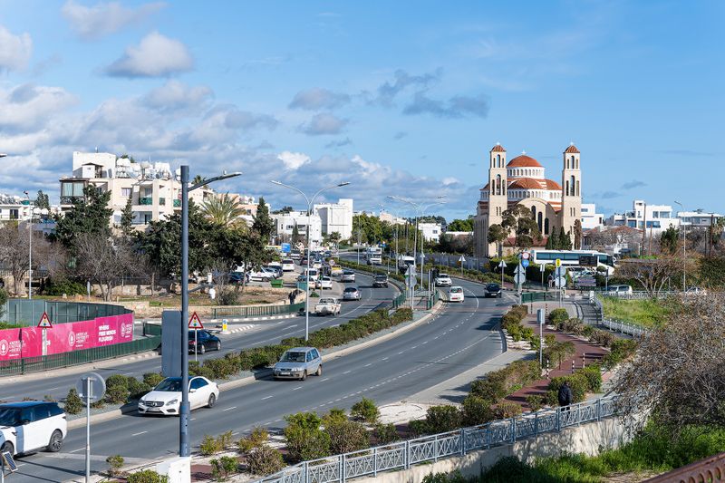 Paphos view.