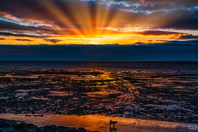 Heysham sunset.